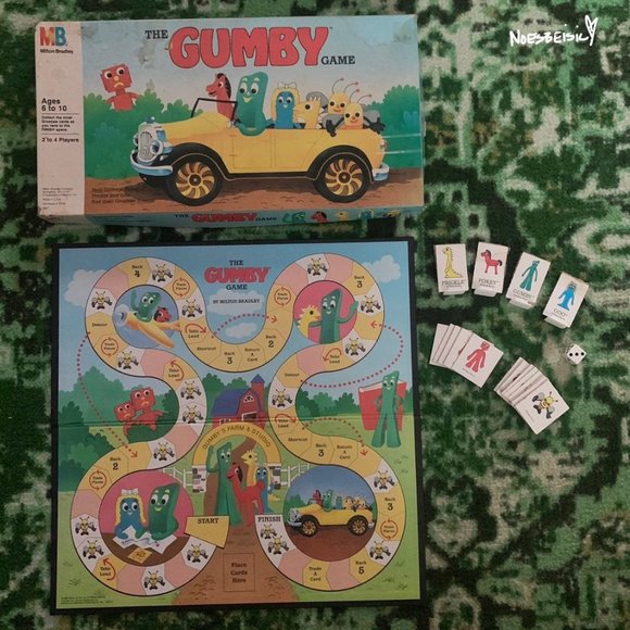 Vintage Other - 🚫SOLD•E✝️SY🚫 Rare Vintage 80s The Gumby Game